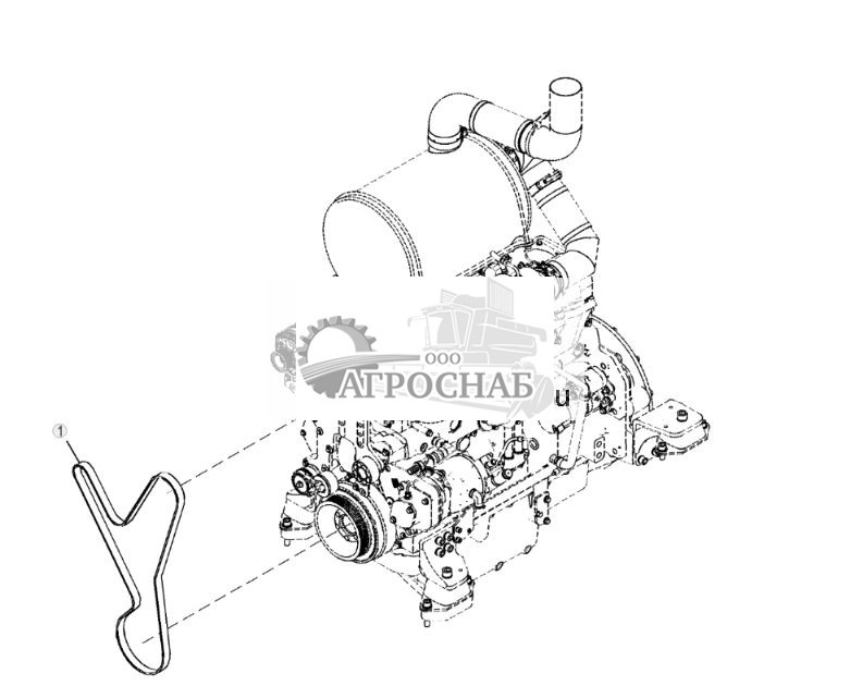 V- Belt (Engine 6090HTJ24-) - ST949502 130.jpg
